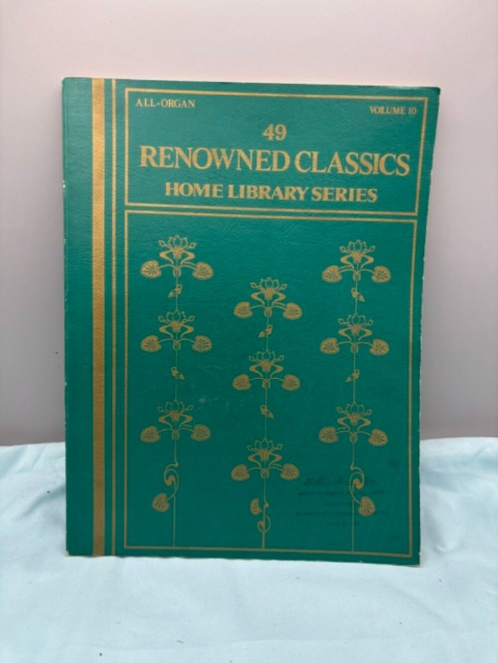 All Organ 49 Renowned Classics 1979 Home Library Series volume 10